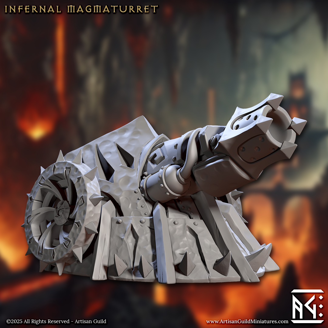Infernal Magmaturret | Magmafored Dwarves of the Depths