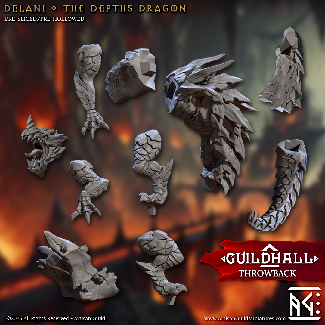 Delani - the Depth Dragon | Magmaforged Dwarves of the Depths