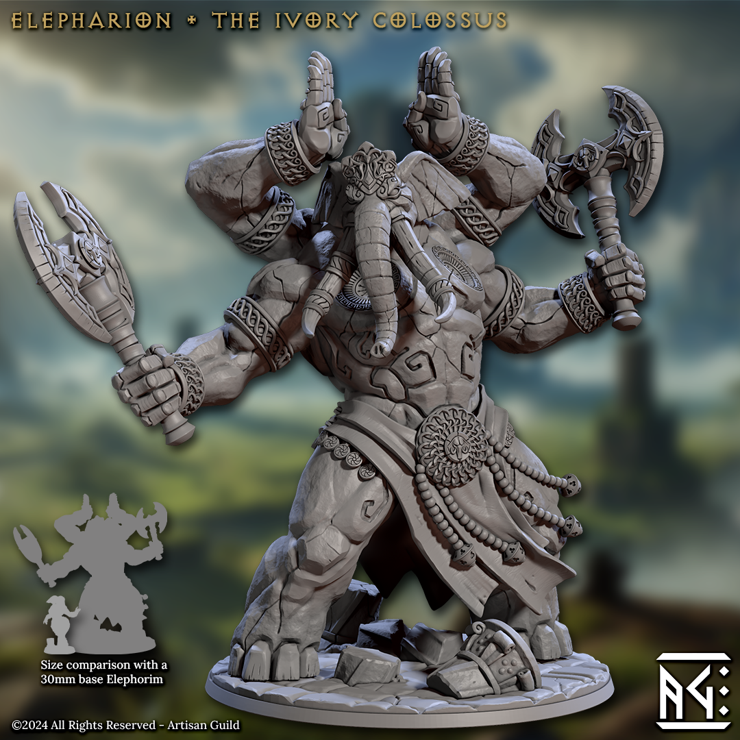 Elepharion - El coloso de marfil | Centinelas de marfil de Elephorim
