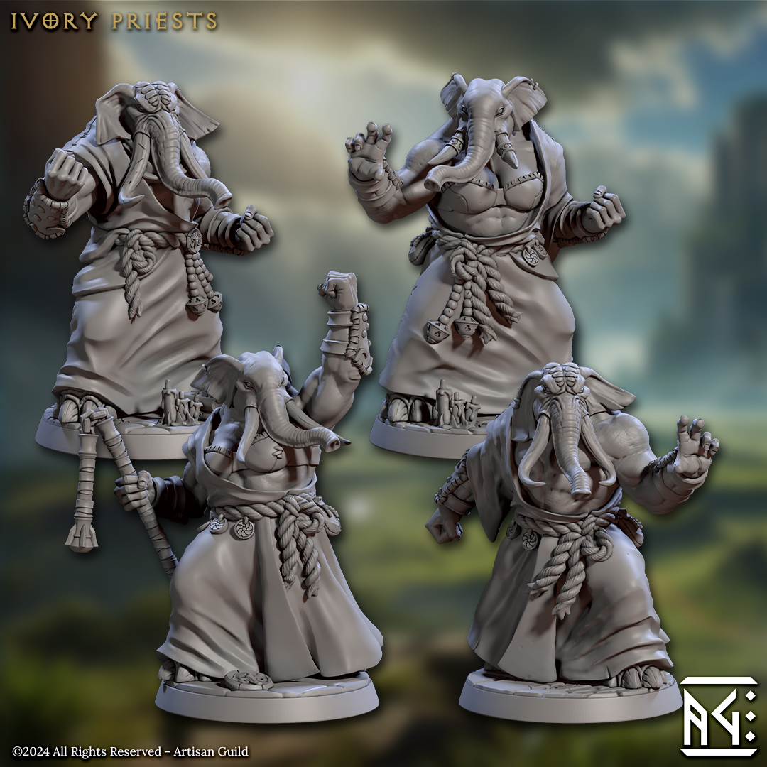 Sacerdotes de marfil (4) | Centinelas de marfil de Elephorim
