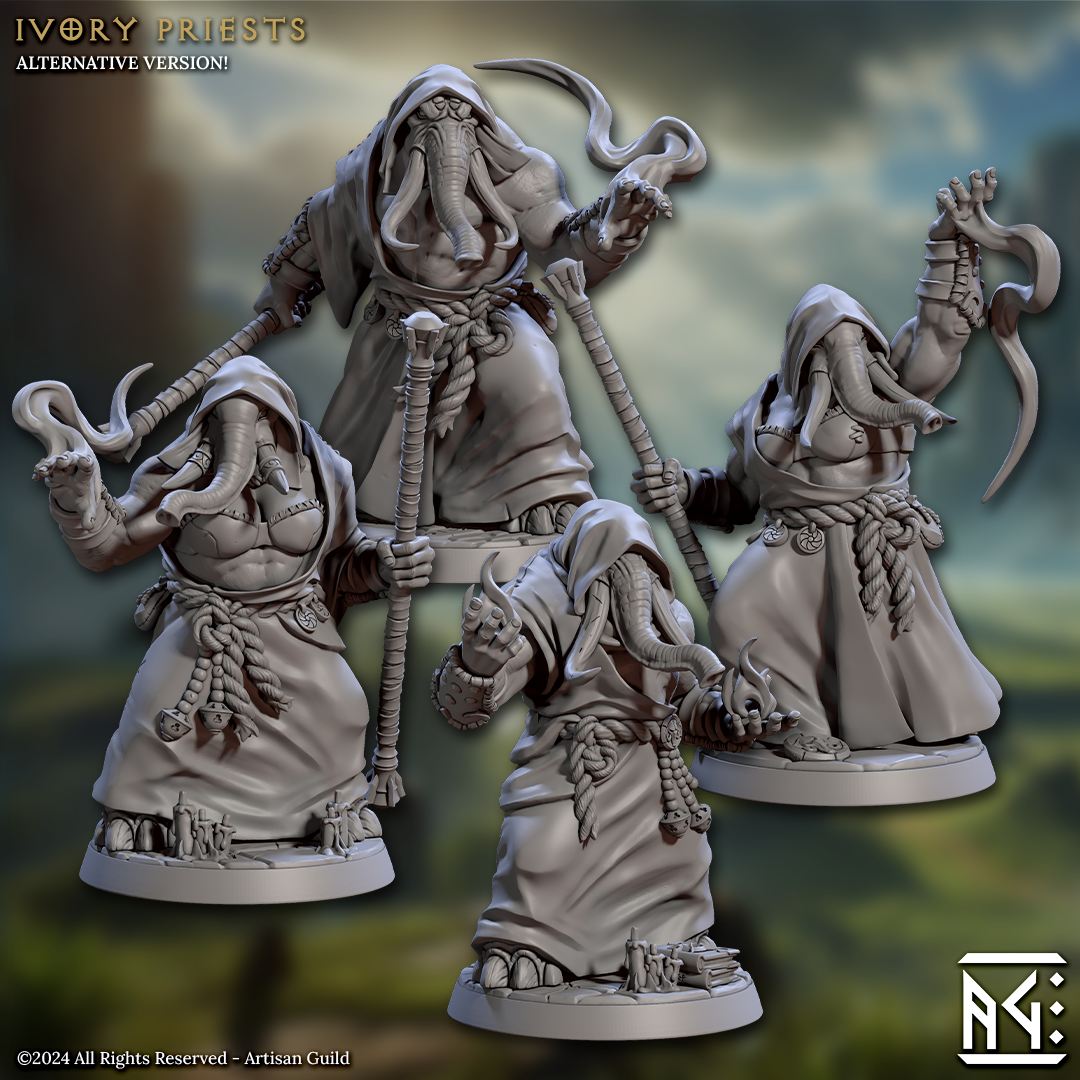 Sacerdotes de marfil (4) | Centinelas de marfil de Elephorim