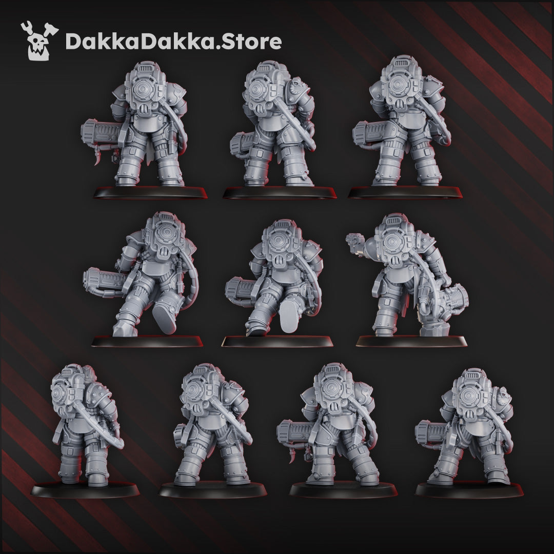 Ignisaurus Clan Team Pulsaram (x10) | Space Knights