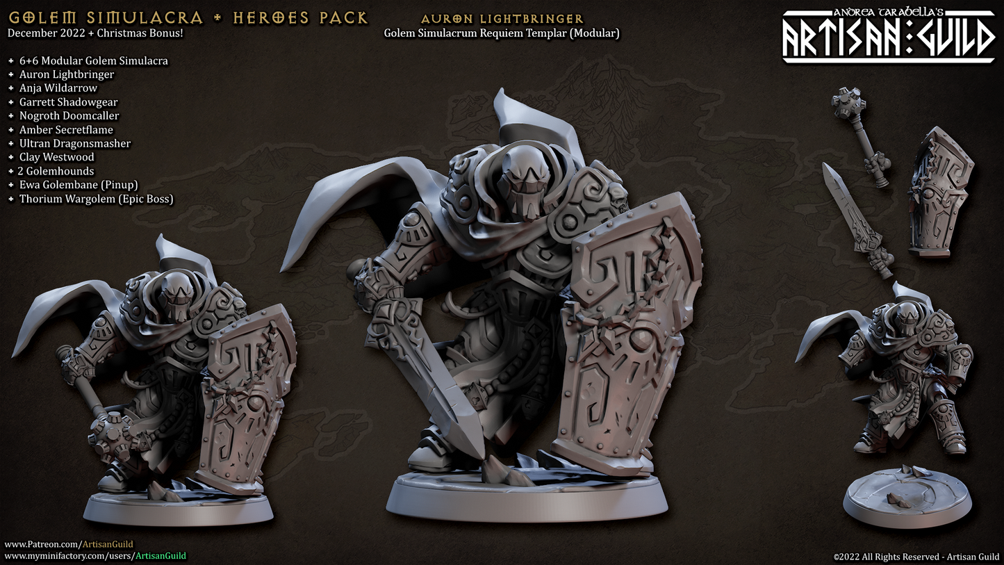 Auron Lightbringer | Golem Simulacra