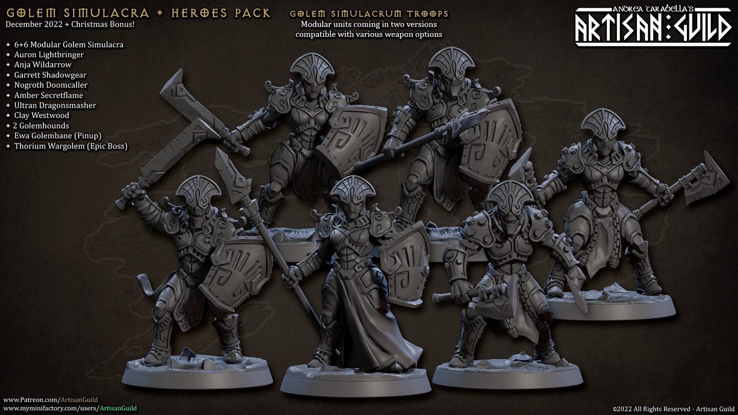 Golem Simulacrum Troops (6) |Golem Simulacra