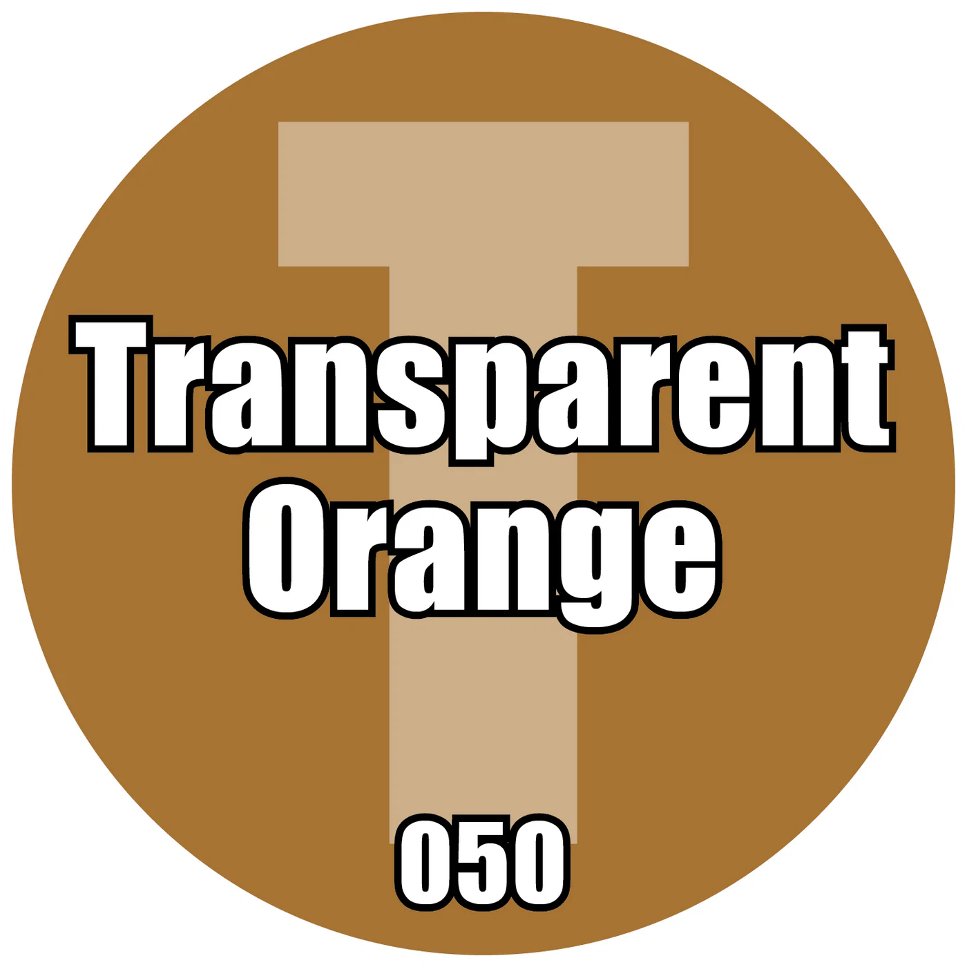 050 - Pro Acryl Transparente Naranja