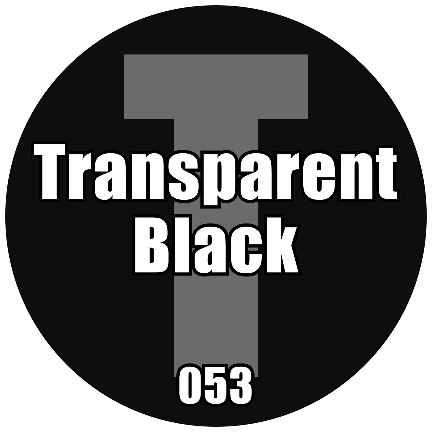 053 - Pro Acryl Transparent Black
