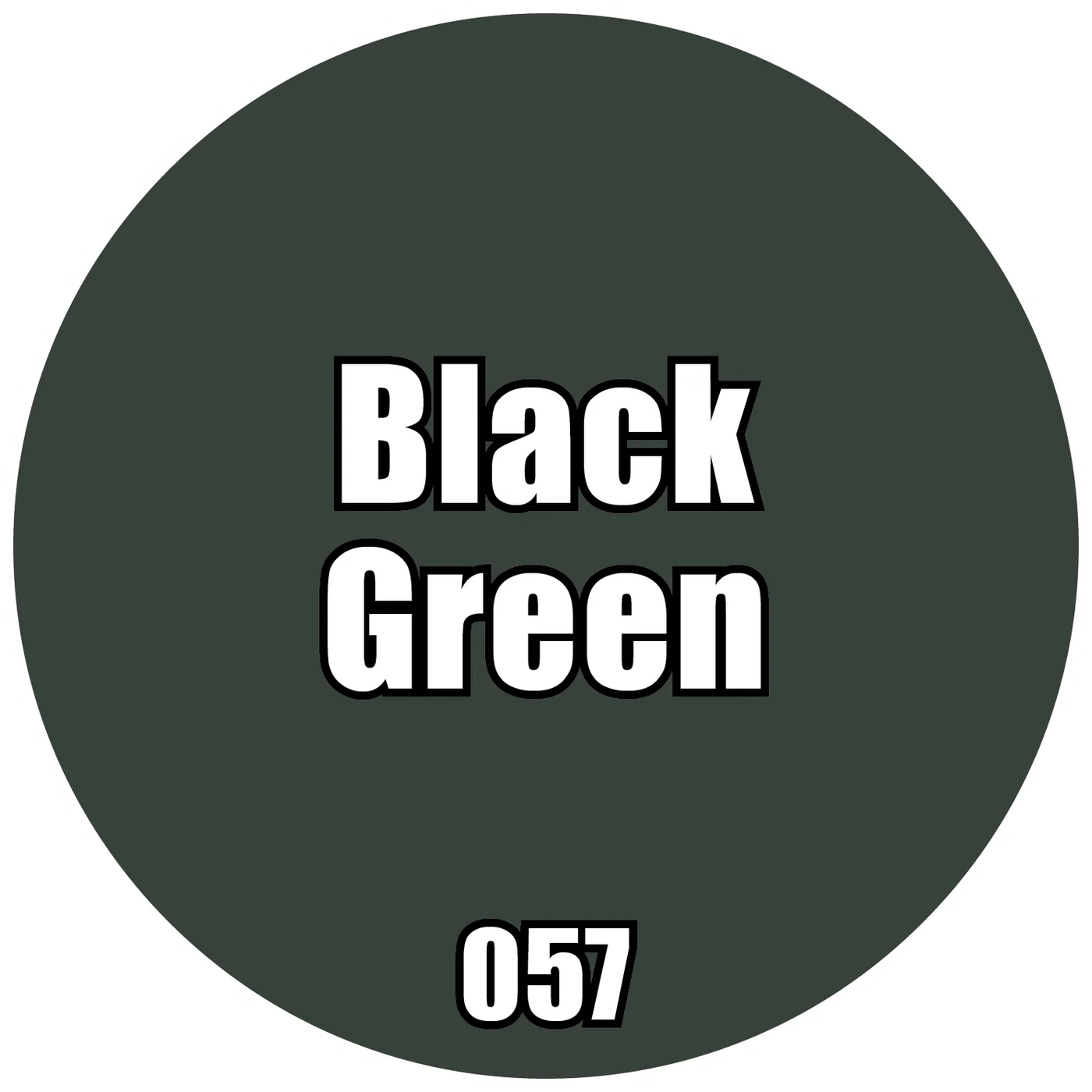 057 - Pro Acryl Noir Vert