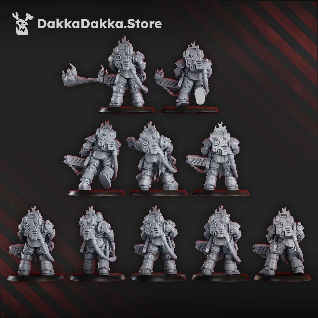 Ignisaurus Clan Team Ignitium (x10) | Space Knights