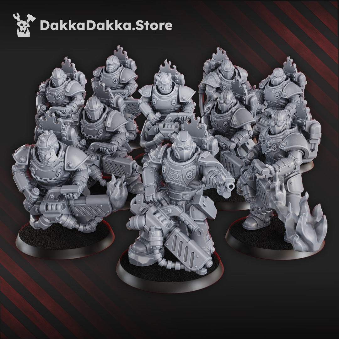Ignisaurus Clan Team Ignitium (x10) | Space Knights