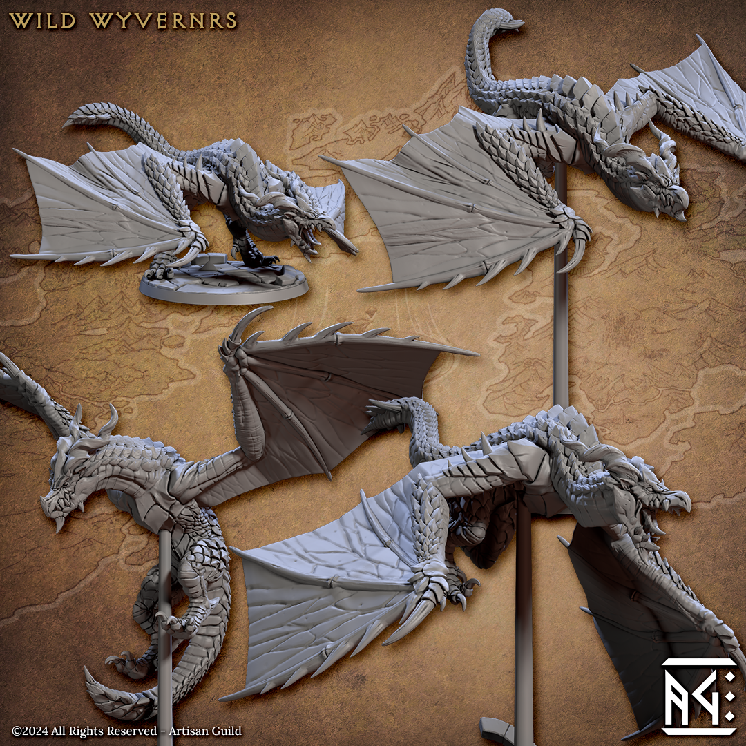 Wild Wyverns (4) | Vanguard Fighters Guild