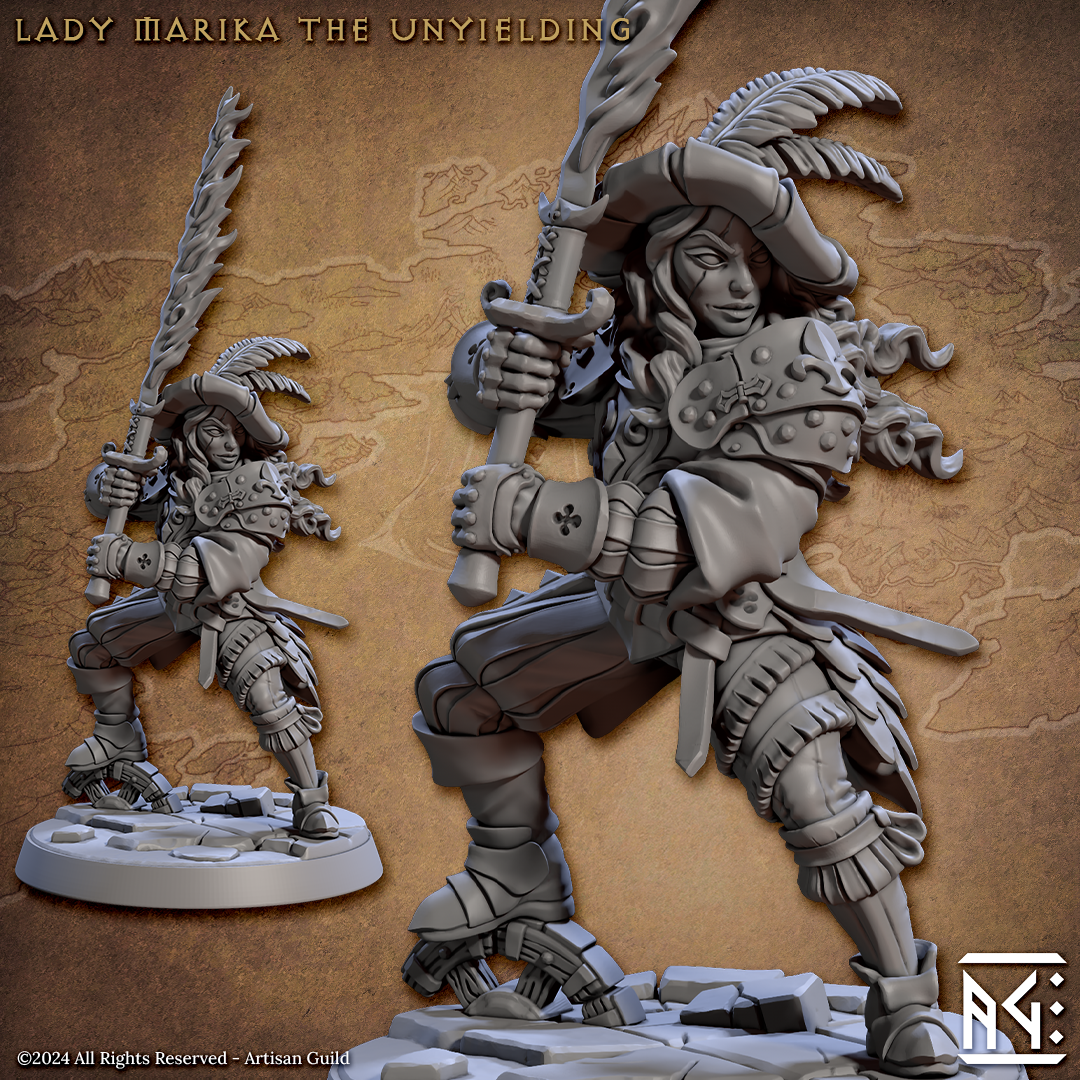 Lady Marika la Inquebrantable | Gremio de Luchadores de Vanguardia