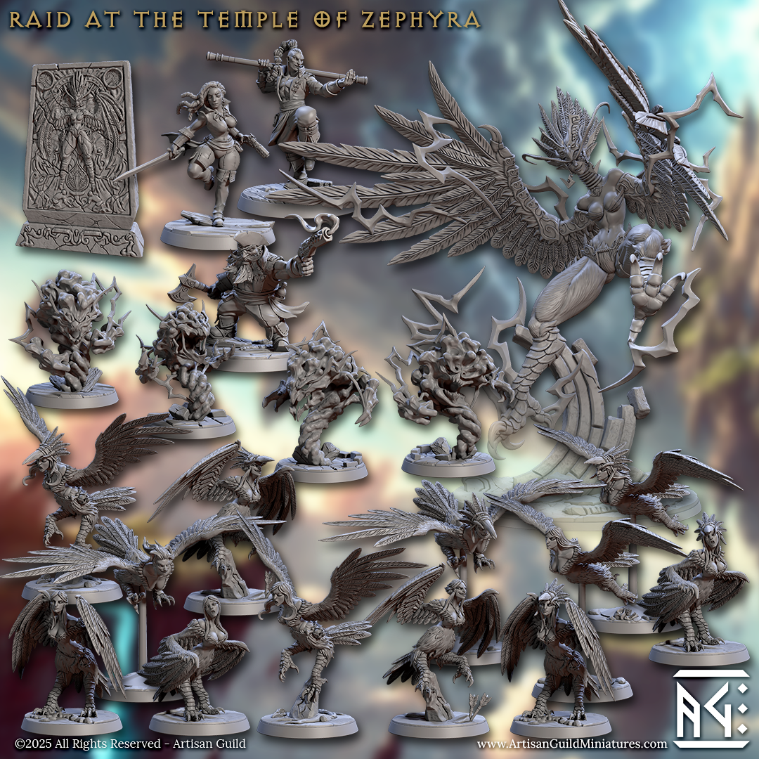 Raid at the Temple of Zephyra