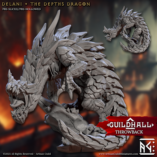 Delani - the Depth Dragon | Magmaforged Dwarves of the Depths