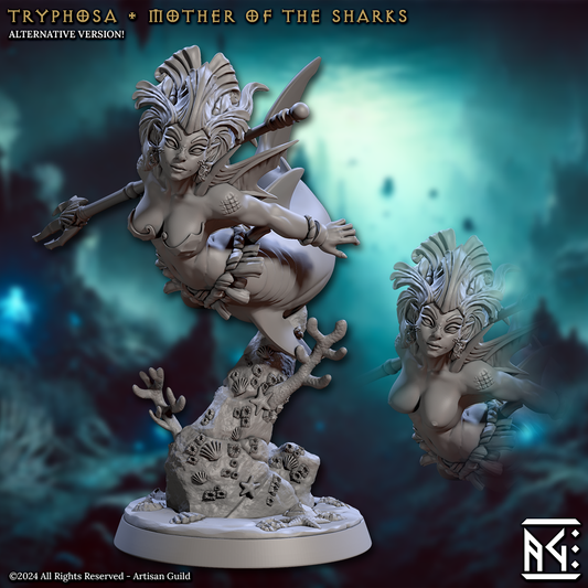 Tryphosa - Madre de los tiburones | Mirmidones de la marea de la muerte 