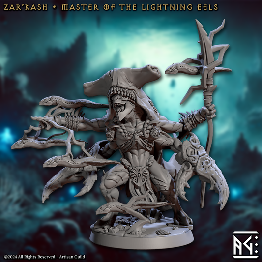 Zar'kash, Maestro de las Anguilas Relámpago | Mirmidones de la Marea de la Muerte 