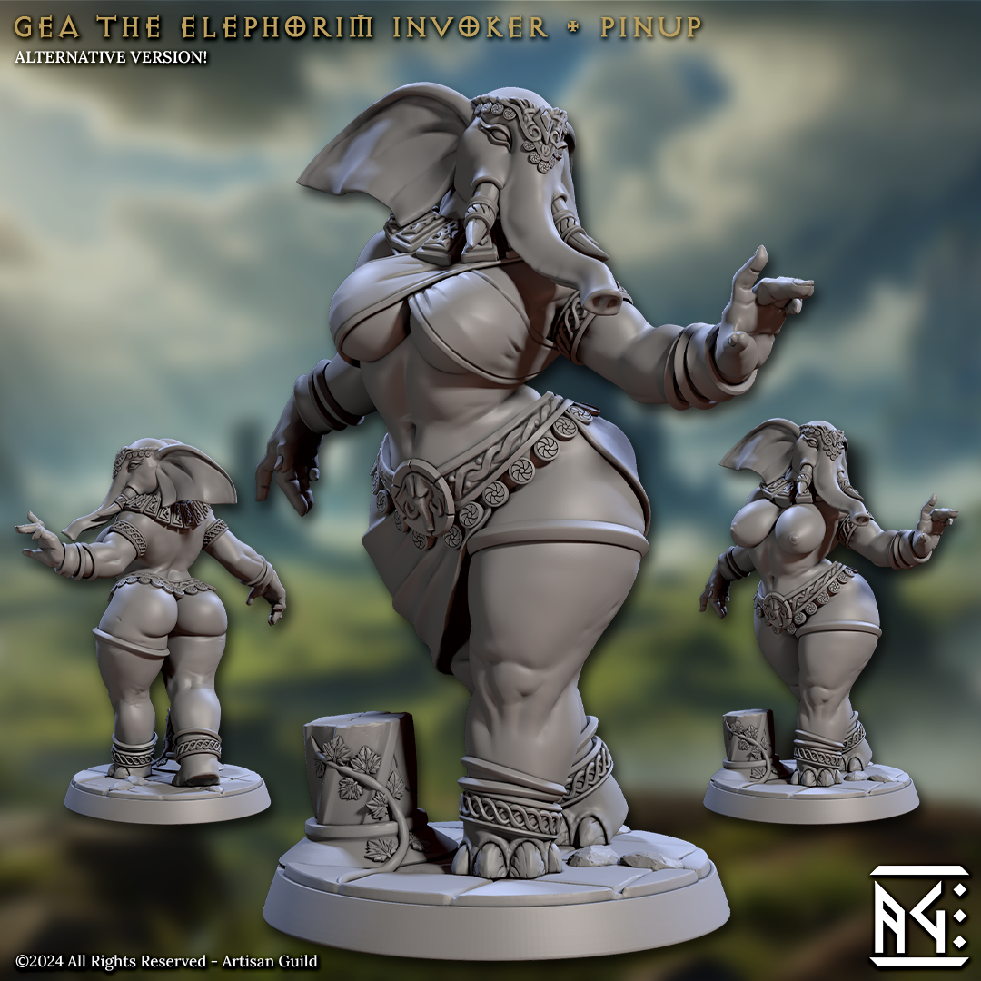 Gea: Invocadora de Elephorim | Centinelas de Marfil de Elephorim 