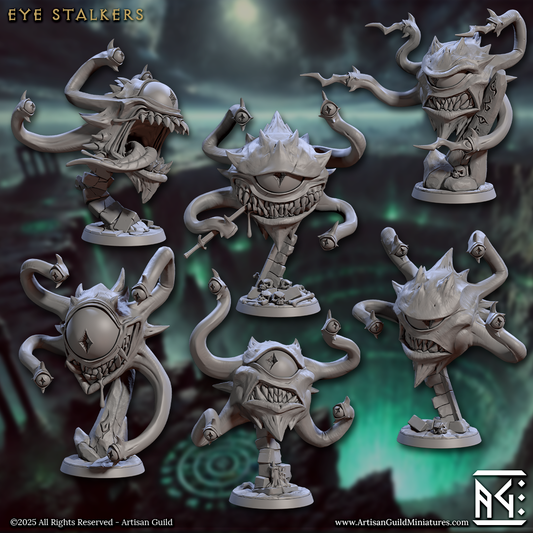 Eye Stalkers (Set of 6) | Decent into the Hive of the All-Seeing