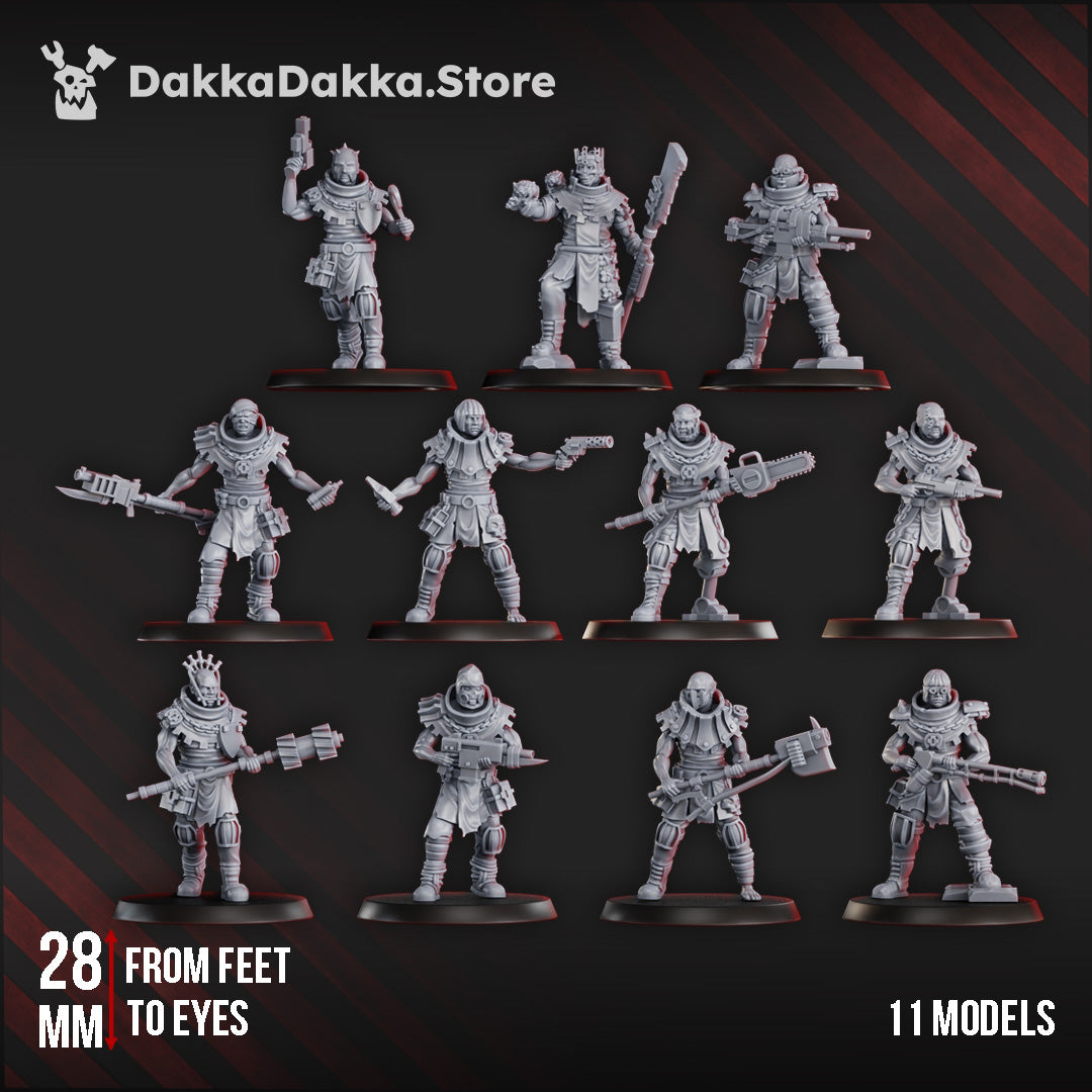 Church of the Fallen Squad (Set of 10) | Rock Head Gangs