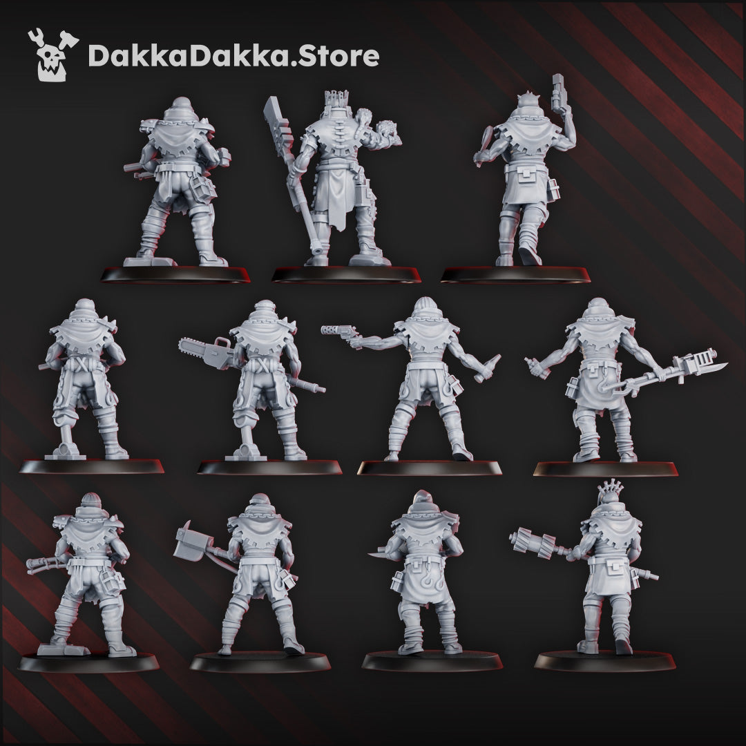 Church of the Fallen Squad (Set of 10) | Rock Head Gangs