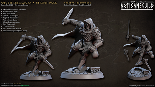 Garrett Shadowgear | Golem Simulacra